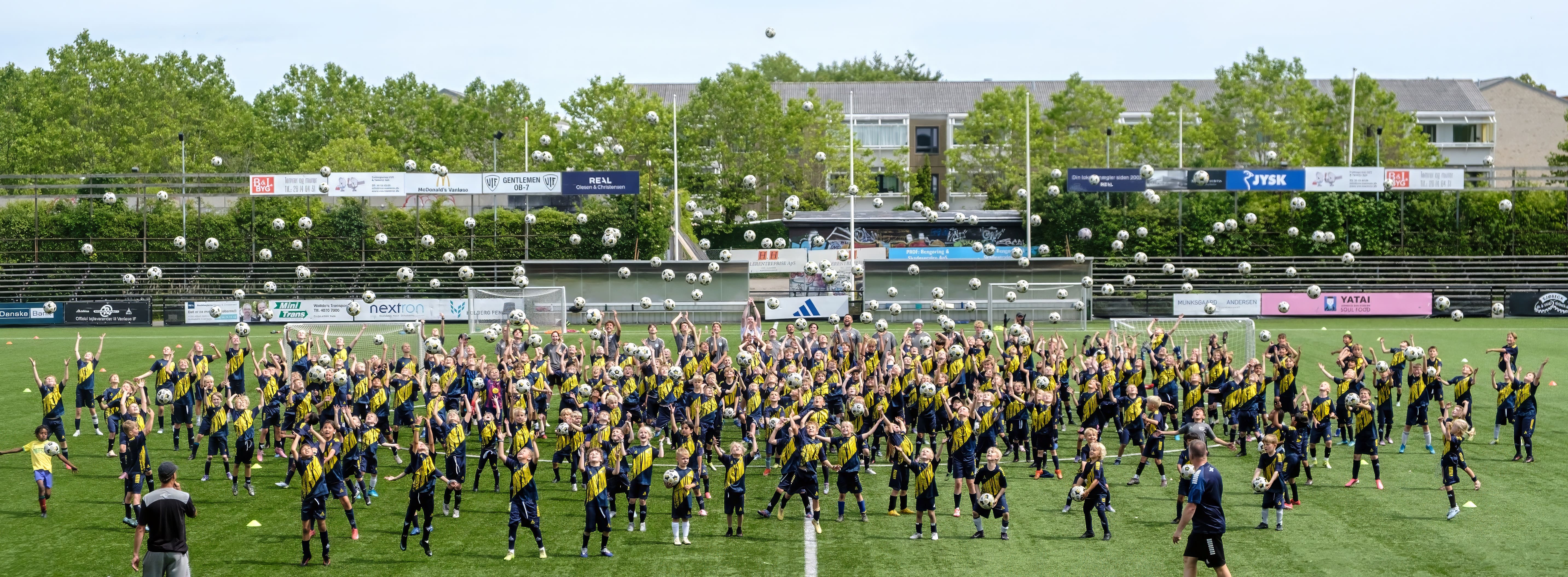 Spillere i træning